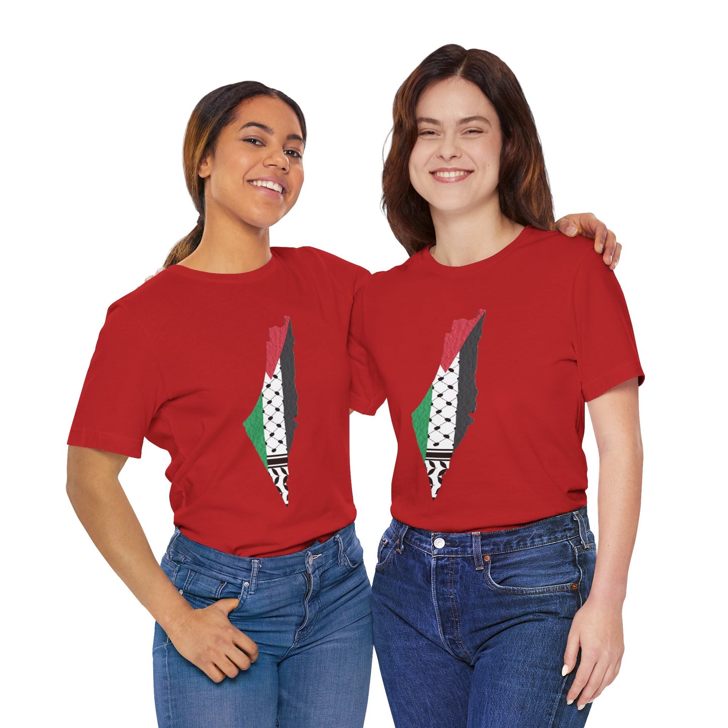 Palestine Map Tee