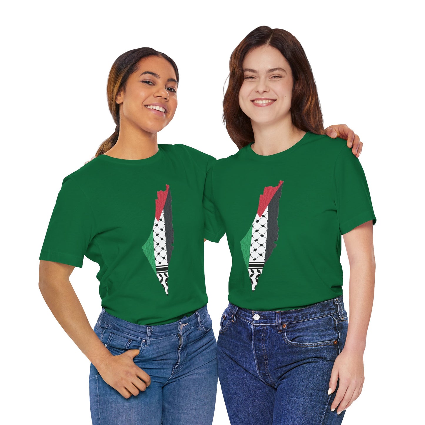 Palestine Map Tee