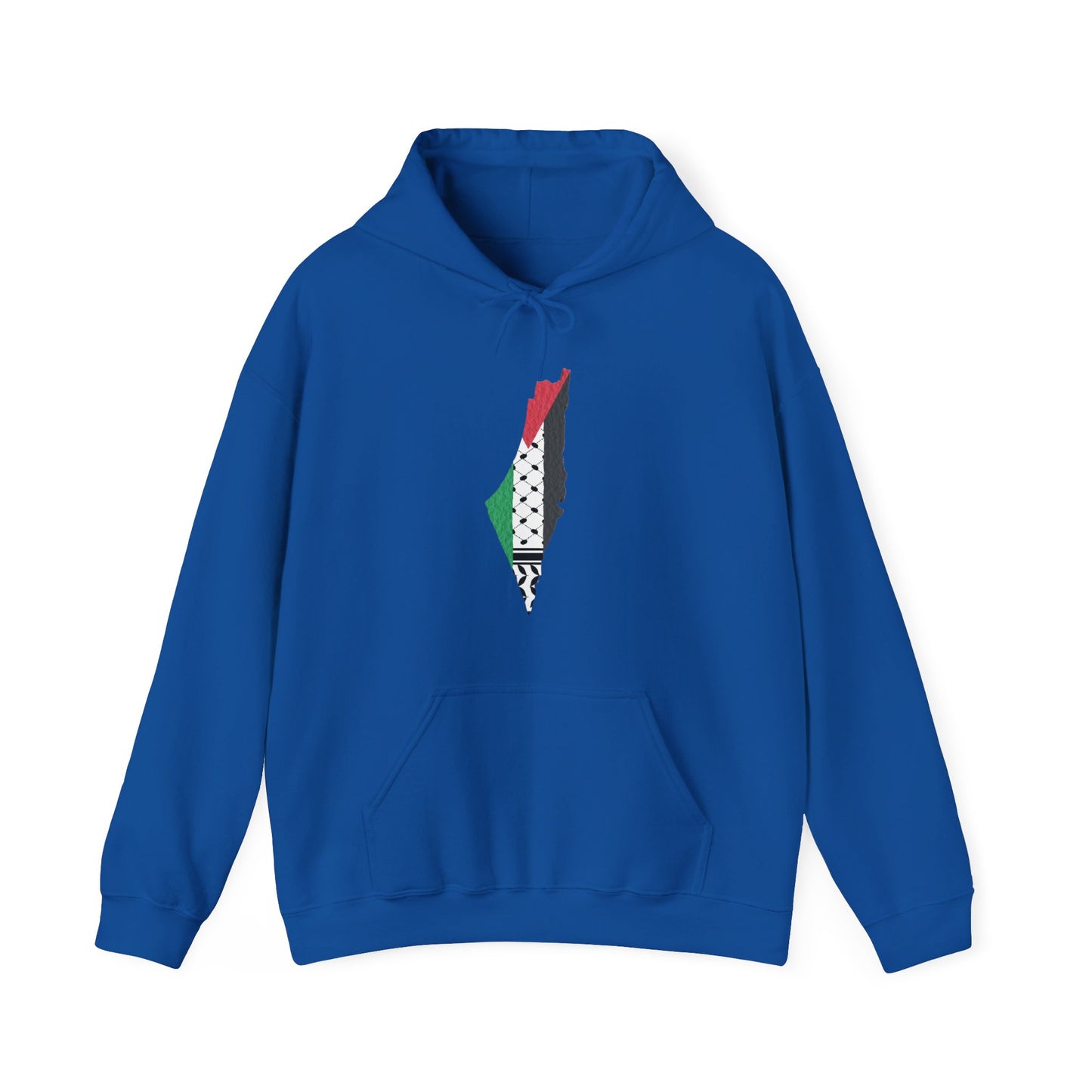 Palestine Map Hoodie