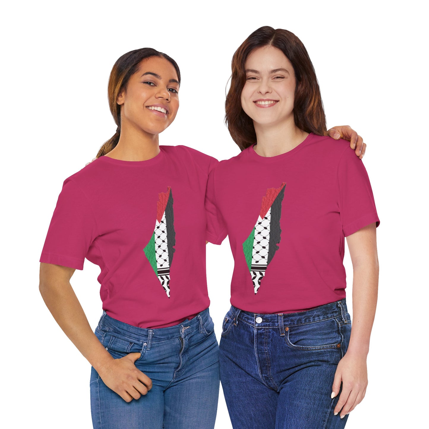 Palestine Map Tee