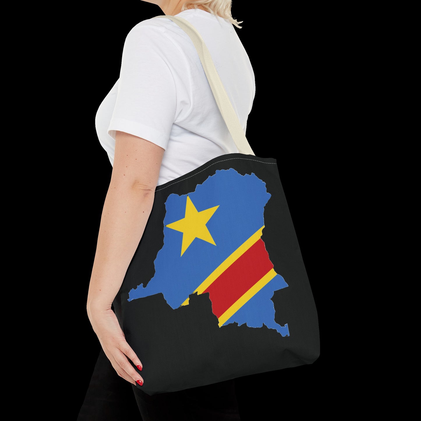 Hands Off Congo Tote Bag