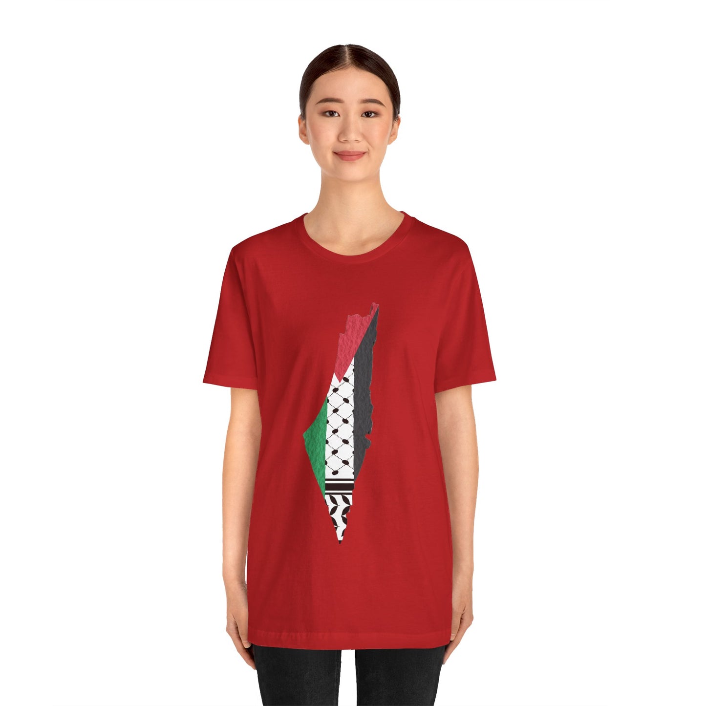 Palestine Map Tee