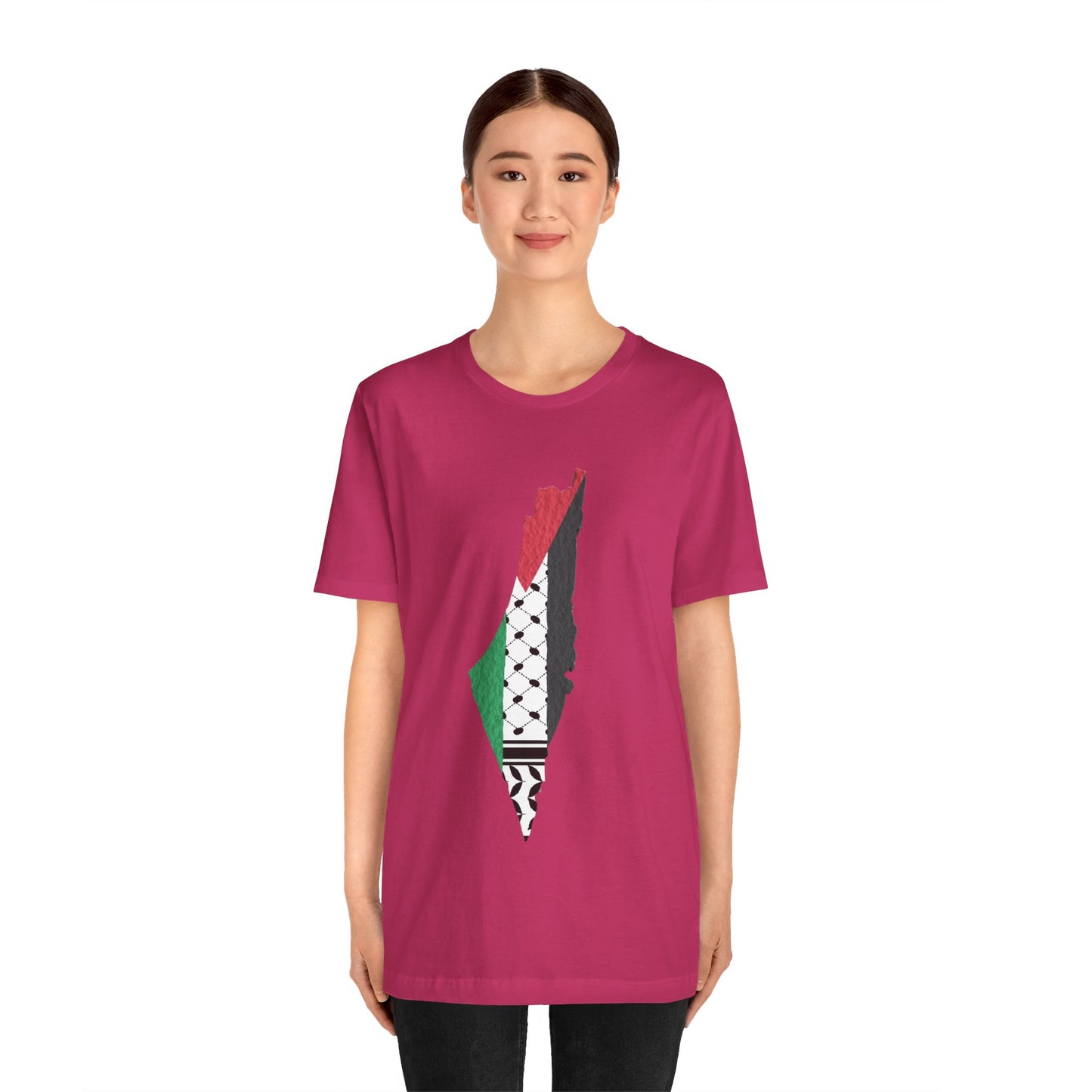 Palestine Map Tee