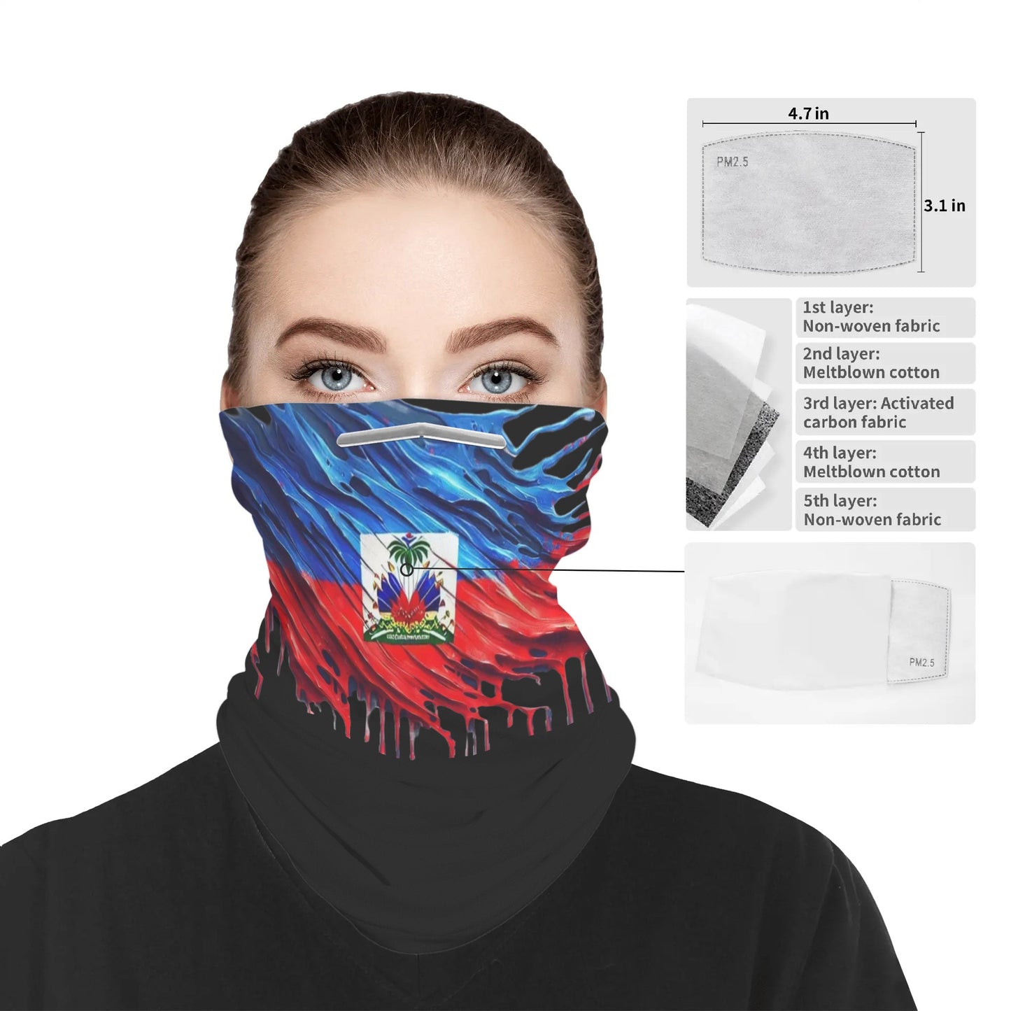 Drip Haiti Bandanas