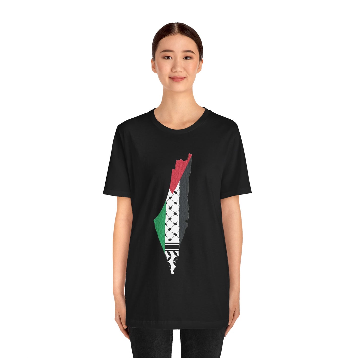 Palestine Map Tee