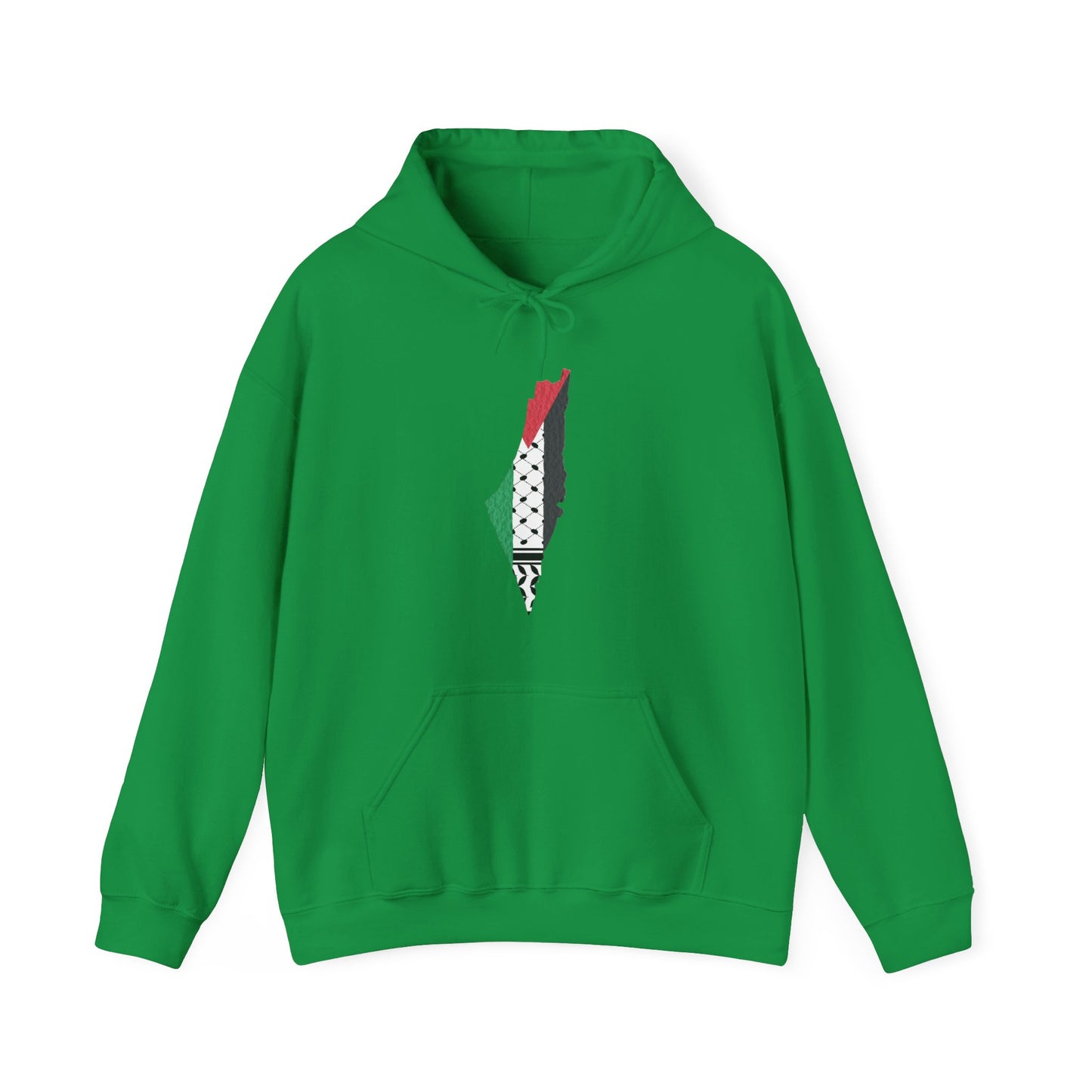 Palestine Map Hoodie