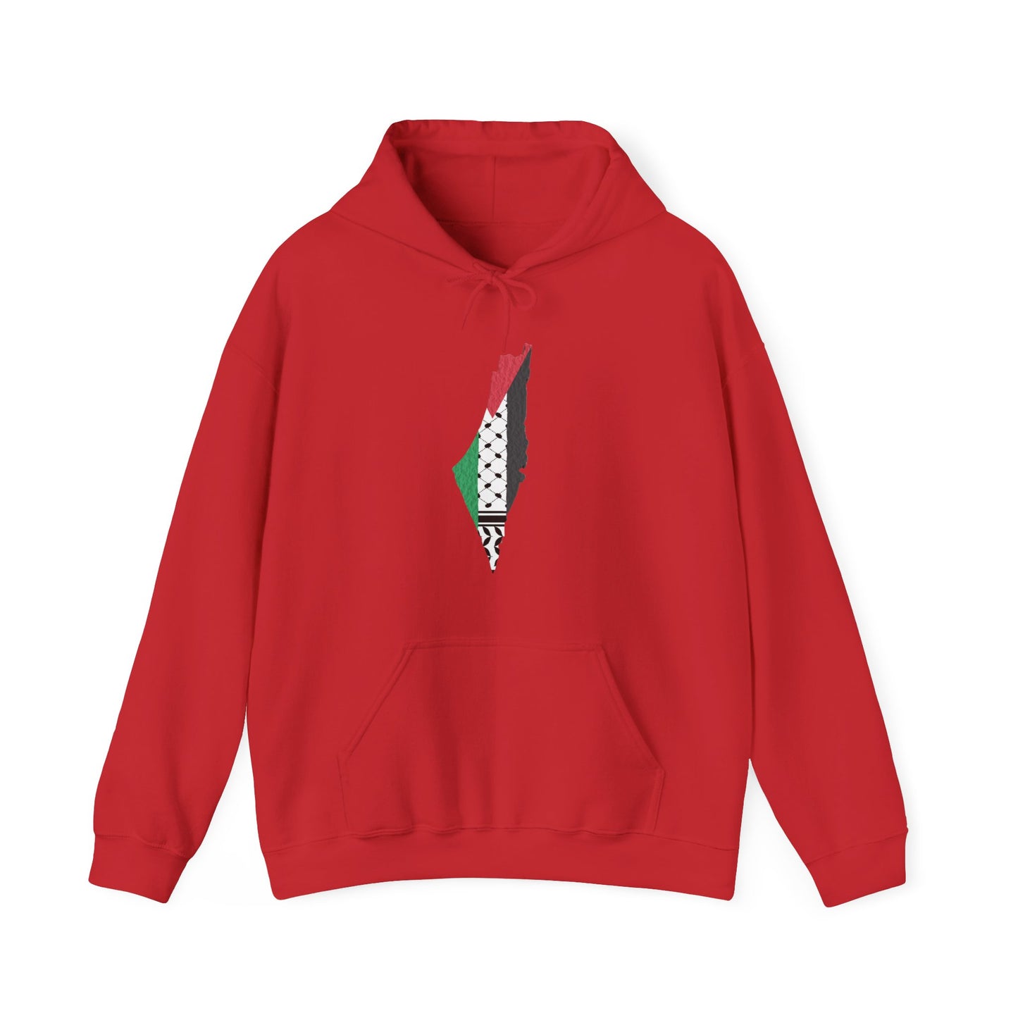 Palestine Map Hoodie