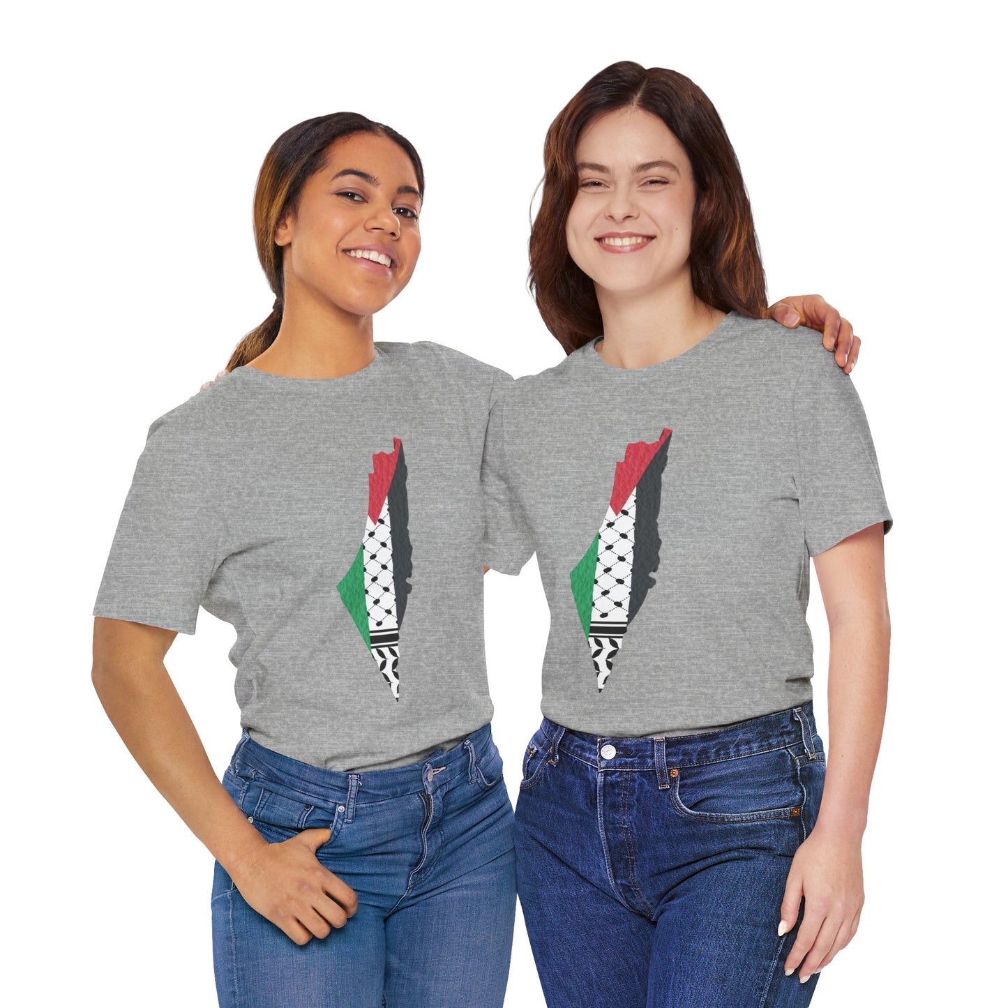 Palestine Map Tee