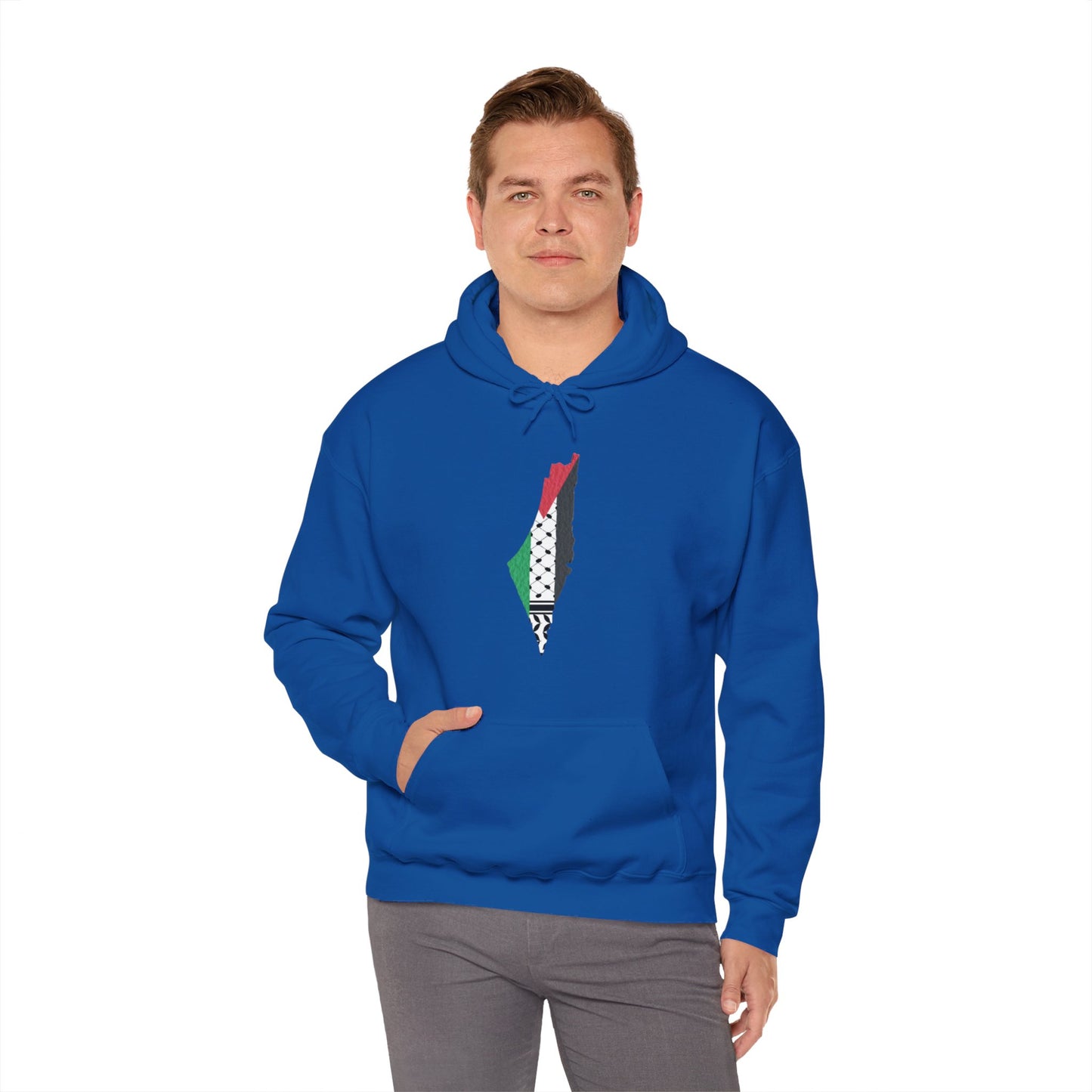 Palestine Map Hoodie