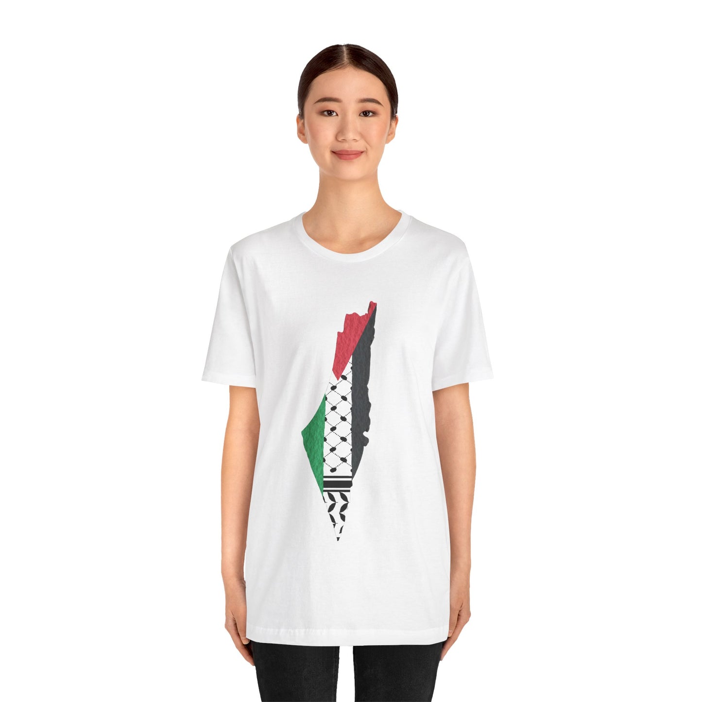 Palestine Map Tee