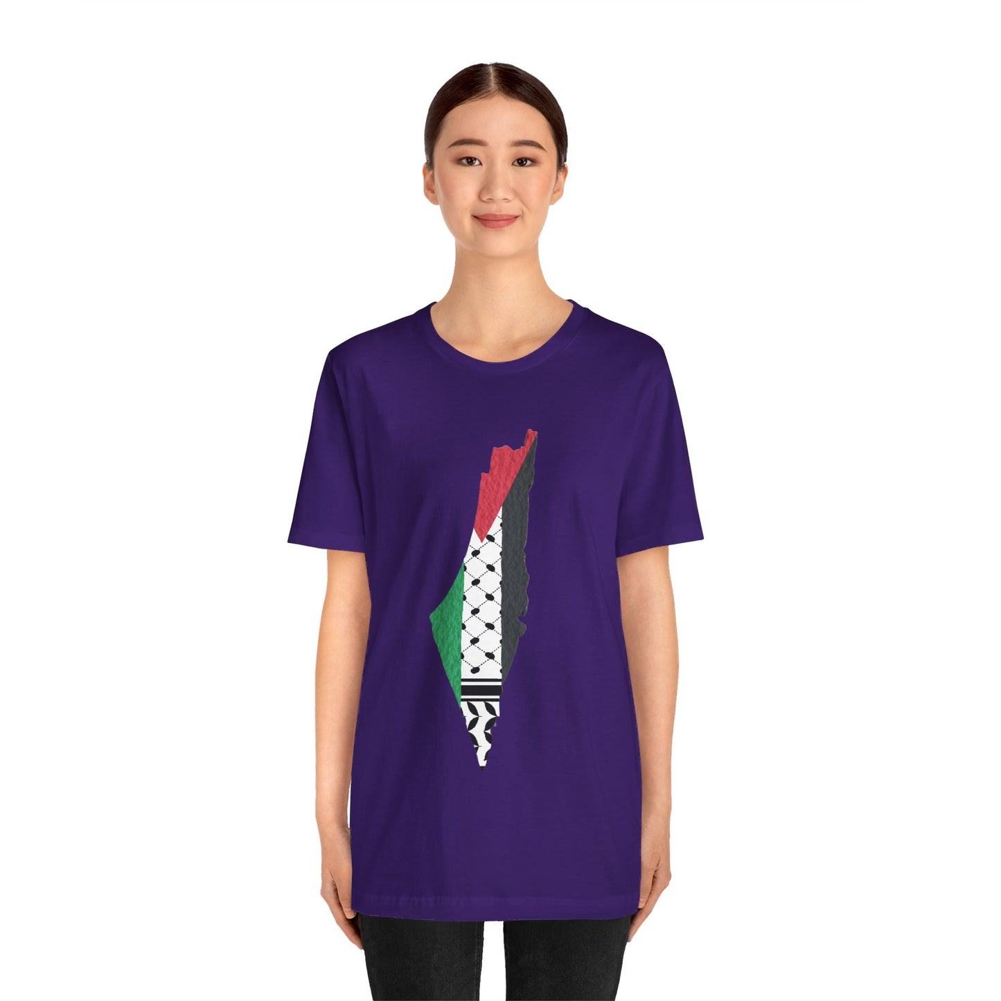 Palestine Map Tee