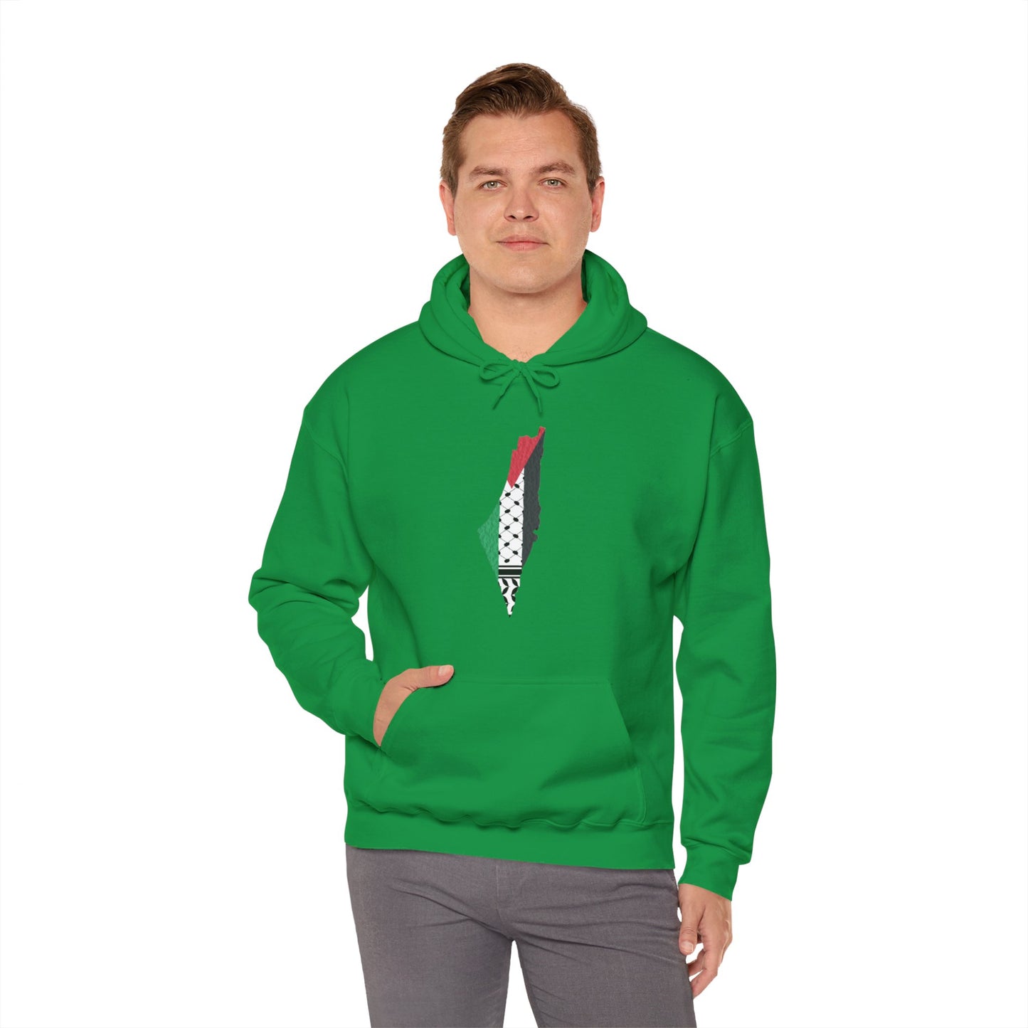 Palestine Map Hoodie