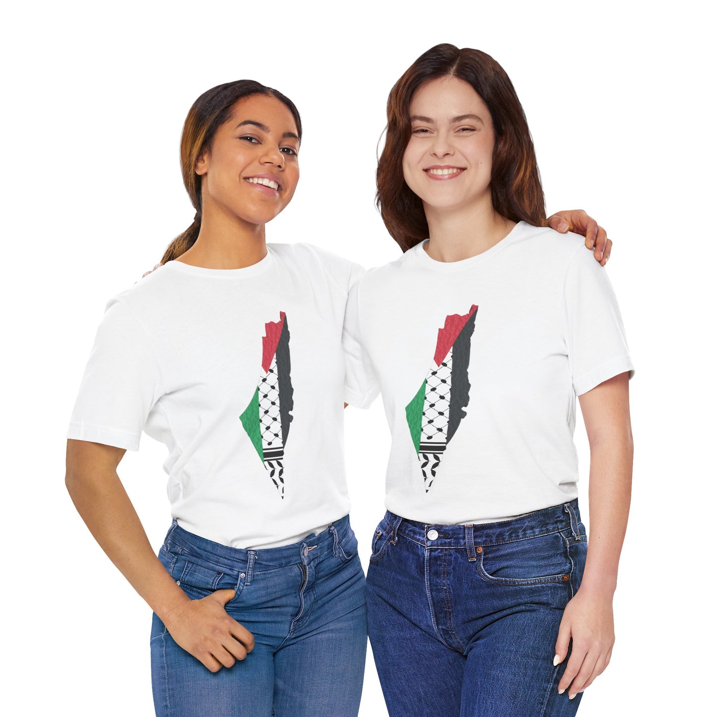Palestine Map Tee