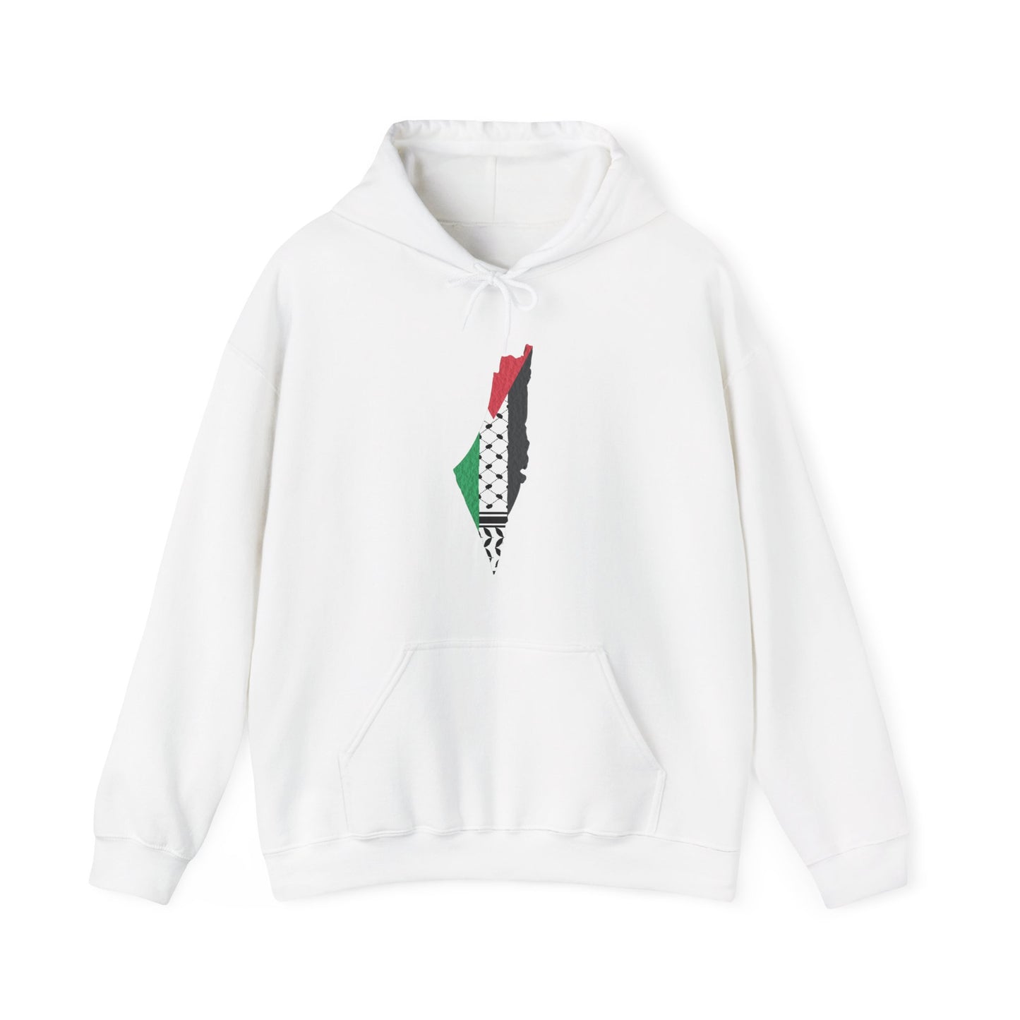 Palestine Map Hoodie