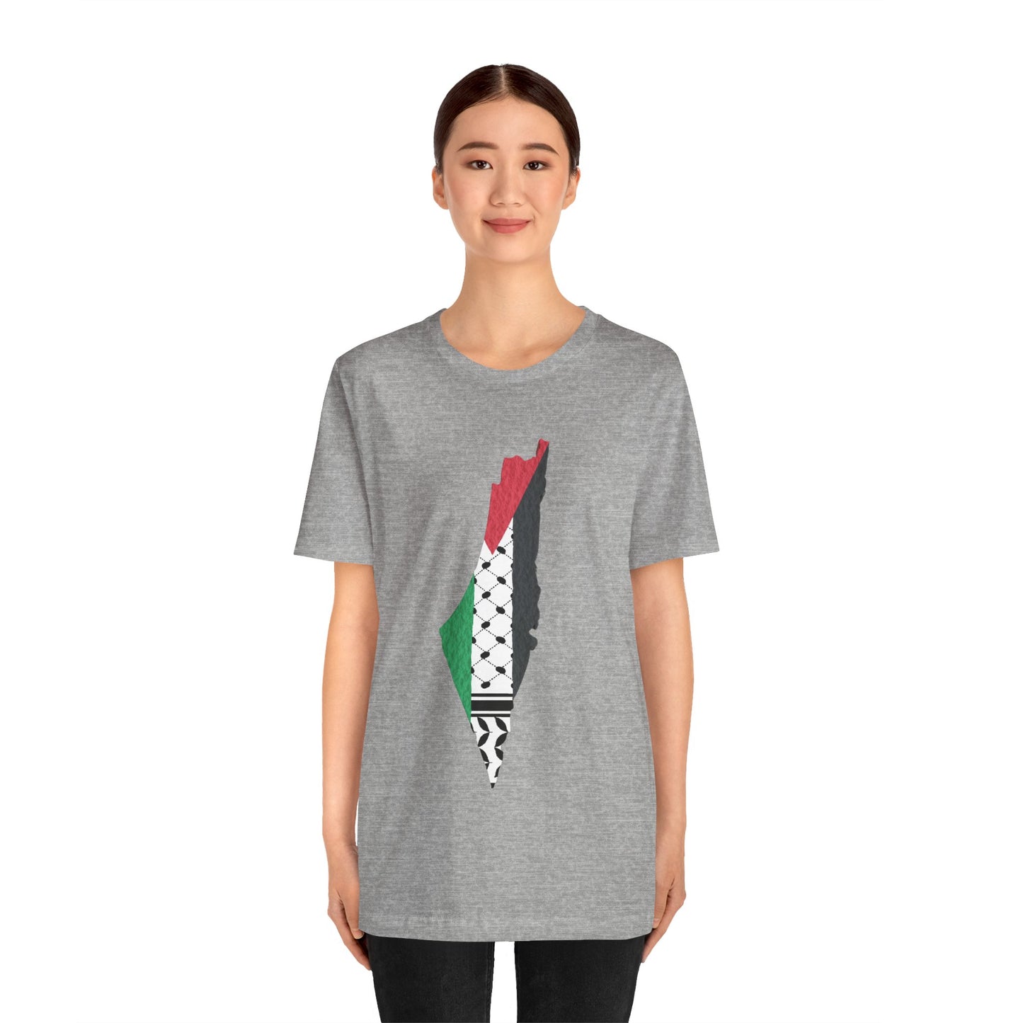 Palestine Map Tee