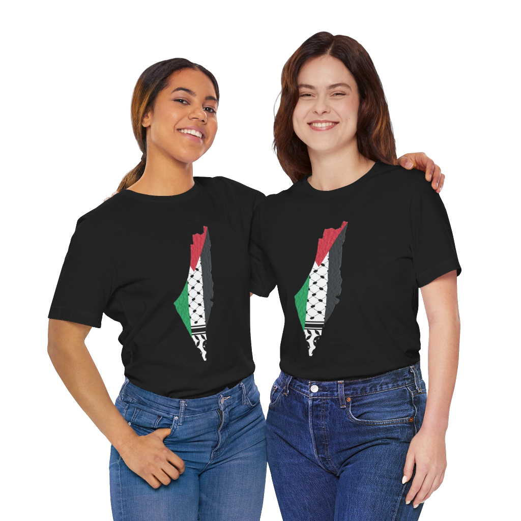 Palestine Map Tee