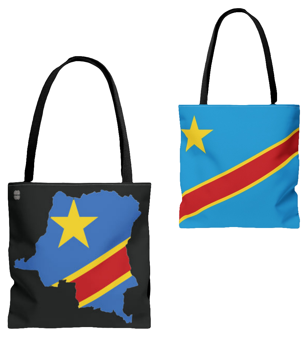 Hands Off Congo Tote Bag